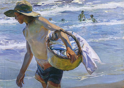 Fisherman in Valencia Joaquin Sorolla